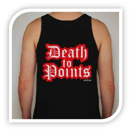 Death to Points - Tank Top - Lanky Fight Gear
 - 1