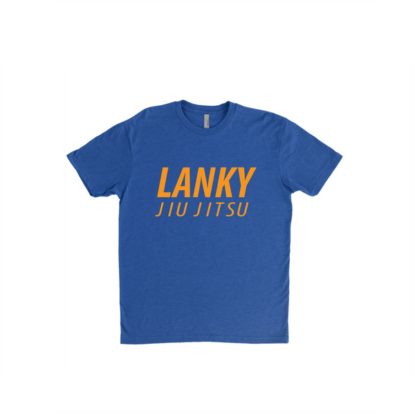 Lanky Impact Logo T - Purple, Charcoal, Royal, White