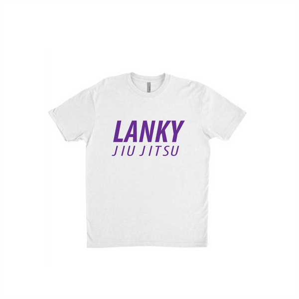 Lanky Impact Logo T - Purple, Charcoal, Royal, White