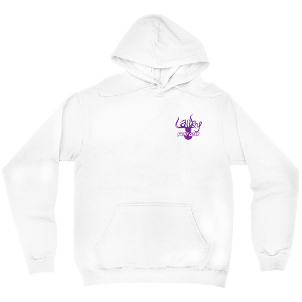 Lanky Purple Logo Hoodie