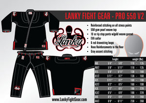 Lanky PRO 550 V2 - Black - SEPARATES - Tops