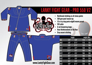 Lanky PRO 550 V2 - Blue - SEPARATES - Pants