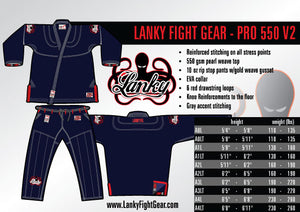 Lanky PRO 550 V2 - Navy - SEPARATES - Pants