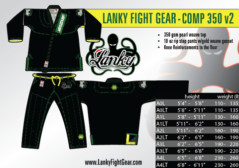 Lanky COMP 350 - Black - SEPARATES - Tops