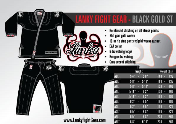 Black Gold ST - Lanky Fight Gear
 - 1