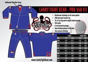 Lanky PRO 550 V3 - Blue - SEPARATES - Pants