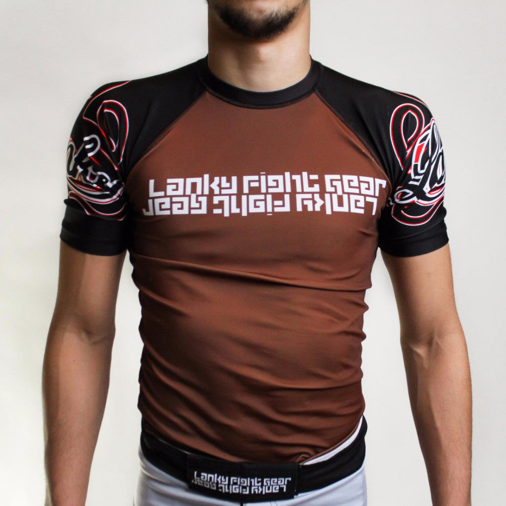Lanky Ranked Rash Guard v2 – RollAmongUs.com