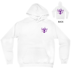 Lanky Purple Logo Hoodie